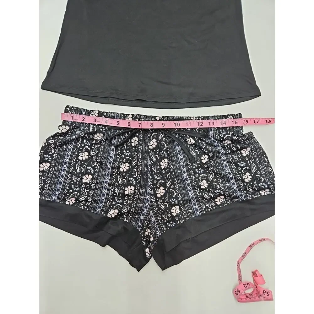 Jessica Simpson Short Pajama Set Size Medium Multicolor New